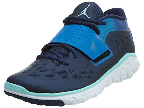 NIKE Jordan Flight Flex Trainer 2 Outdoor-Sportschuhe, Herren, blau/weiß (Midnight Navy/Copa-soar-White) - Größe: 42 EU