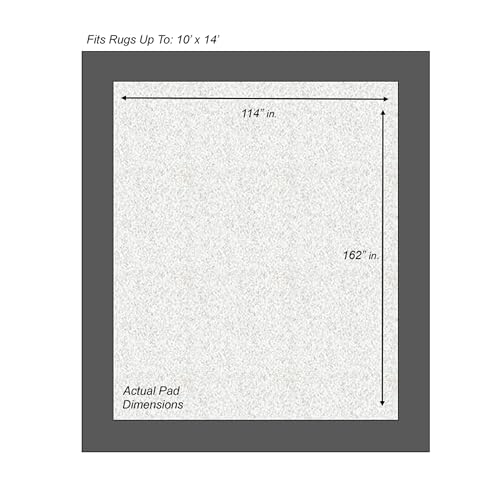 Almohadilla para Alfombra PVC Blanco 10x14 Antideslizante Ecocuidado 3