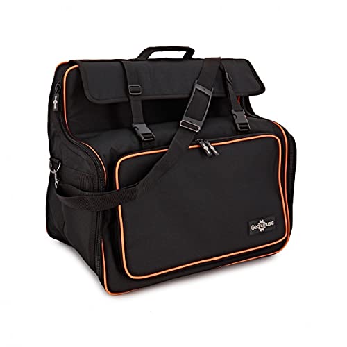 Housse de transport pour accordéon avec bandoulières par Gear4music 41 key/120 Bass
