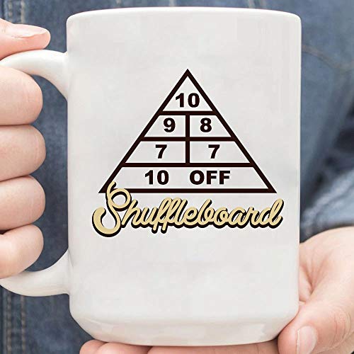 Floor Ground Or Deck Shuffleboard Coffee Mug
