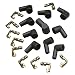 Taylor Cable 46057 Socket Style 90-Degree Distributor and Coil Spark Plug Boot and Terminal Kit - Pack of 10