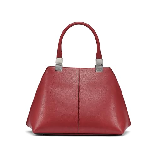 Image of Calvin Klein Women's Granite Geometric Satchel - 2 in 1, Vegan Leather, 2 Pockets