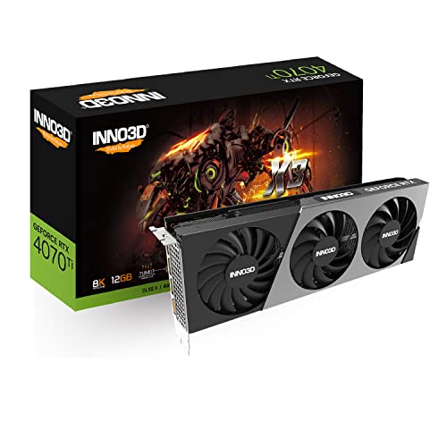 Image of INNO3D NVIDIA GEFORCE RTX 4070 Ti X3 12GB GDDR6X pci e x16 Gaming Graphics Card- N407T3-126X-186148N