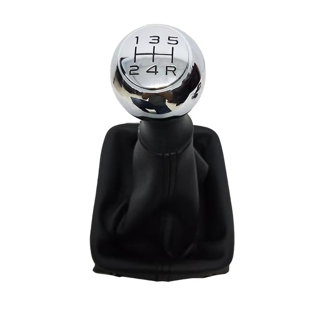 YDXHERTA 5 Speed Car Gear Shift Knob for Peugeot 106 107 206 207 306 307 406 407 for Triumph C5 for Senna C2 Auto Parts(5 Speed Black)