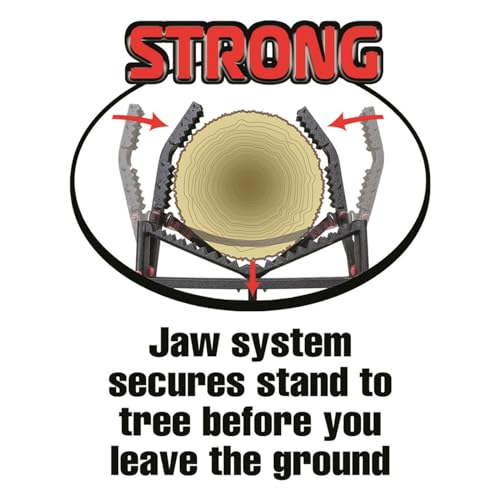 Guide Gear 15’ Single Shot Single Person Ladder Tree Stand With Grip Jaw System thumb #2