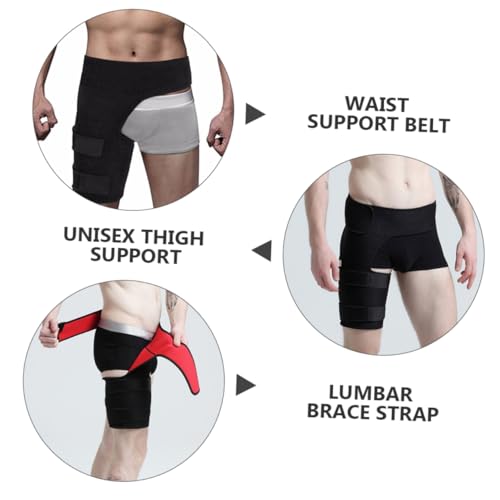 Didiseaon Cinta Soporte Muslo y Zona Lumbar Fitness miniatura 6