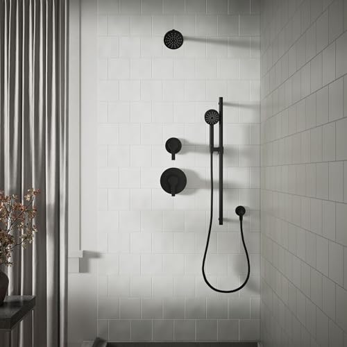 KOHLER K-33641-G-BL Elate® Single-Function Showerhead, 1.75 GPM, Powerful Flow Shower Head, Easy Maintenance, Sleek Design, Matte Black by Kohler - Used condition - Image 8