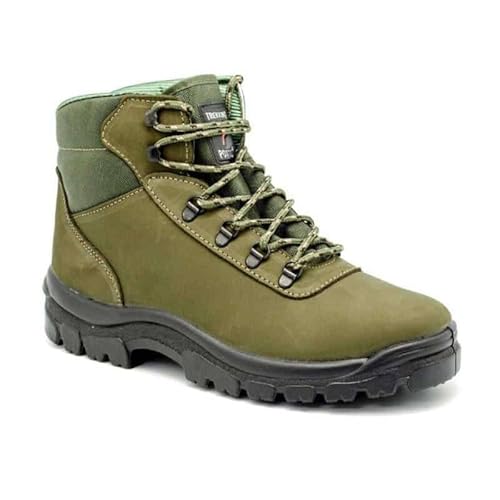 Postigo Calzados Angel - Bota Trekking 975 con Waterproof, Verde, 42 ✅