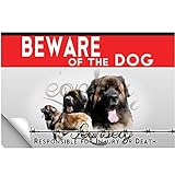 Photo Gallery beware of dog sticker leonberger Photo Gallery beware of dog sticker leonberger