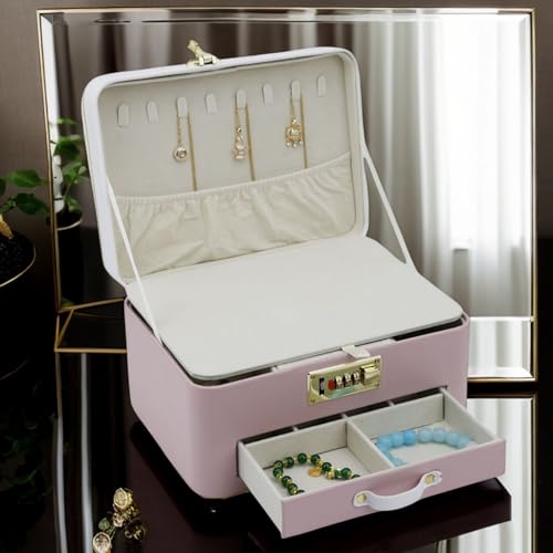 Joyeros con cerradura para mujeres el regalo infantil perfecto de gran capacidad 4