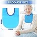 EHUSPU Tracheostomy Shower Cover Neck Stoma Protector for Tracheostomy,Waterproof Shower Shield Neck Stoma Guard (Blue and Rose Red-2pc)