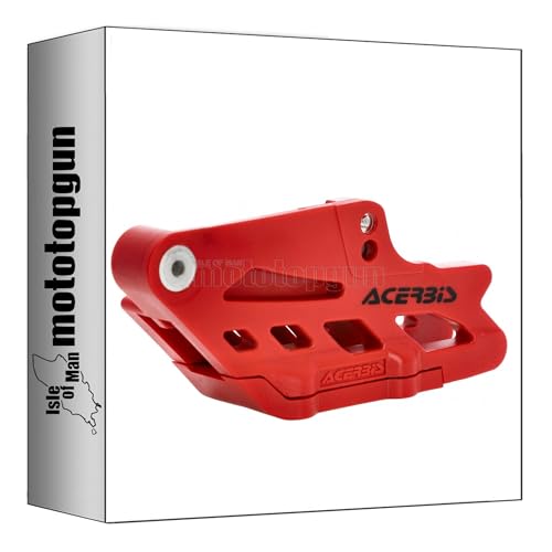 Guide de chaine rouge Acerbis 0016451.110 pour Sherco 125 SE-R