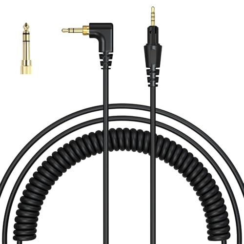 Câble audio DJ à 4 pôles flexible avec fil de rechange à ressort