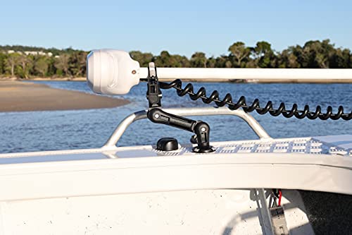 Railblaza Trolling Motor Mount Stabilizer With Starport Hard Mount Base, Compatible With Tracker, Crestliner, Lowe And More #TOP5