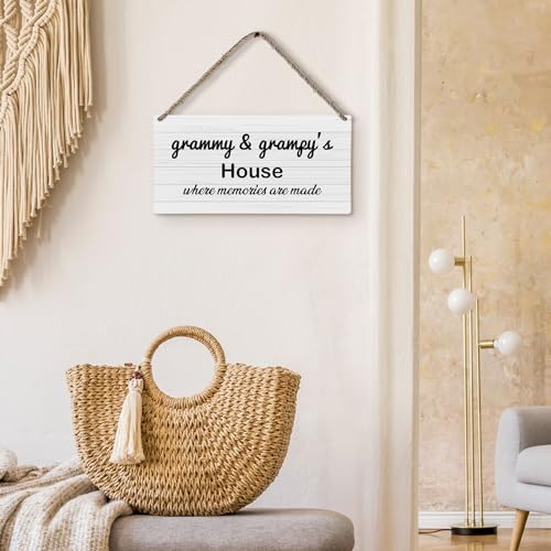 huester-Grandparents-Wood-Plaque-Sign-Grammy-Gift-Grammy-Grampy-Grandparents-Grandma-Grandpa-Gifts-from-Grandchildren-Grandkids-Grammy-and-Grampys-House-Home-Wall-Hanging-Decor-12×6-inches huester Grandparents Wood Plaque Sign Grammy Gift Grammy Grampy Grandparents Grandma Grandpa Gifts from Grandchildren Grandkids Grammy and Grampys House Home Wall Hanging Decor 12×6 inches