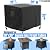 WICKTICK Square Gas Fire Pit Cover 28 x 28 x 25 Inch, Waterproof & 600D Heavy Duty Fire Table Cover, Compatible with Ciays, Xbeauty, Yaheetech, BALI OUTDOORS and more 28x28 Inch Patio Propane Firepits