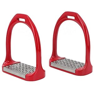 Pssopp Czerwone Strzemiona Antypoślizgowe Aluminiowe