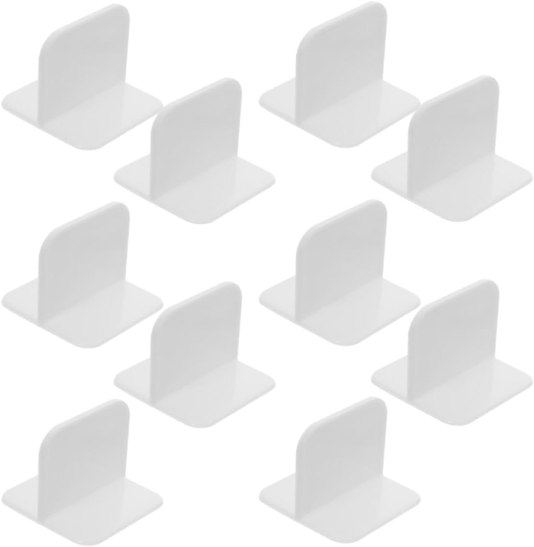 10 Pack Furniture Wall Anchors Anti Tip Safety for Bookshelves