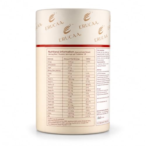 Image of Multivitamin Gummies | Mango Flavour | 30 Gummies | Gluten Free | Daily Multivitamin Gummies for Adults