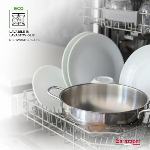 Colador Barazzoni 22 cm escurridor de pasta estable que no quema 6