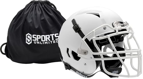 Schutt Vengeance A11 Youth Football Helmet with unattached Facemask and Sports Unlimited Helmet Bag