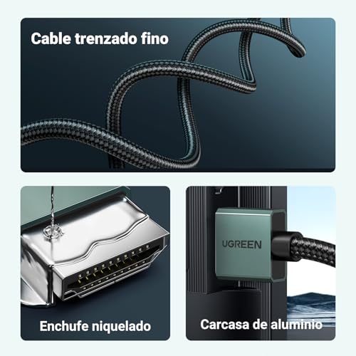 Miniatura 7 de Ugreen Cable Hdmi 2.1 Certificado 8k 10k 60hz 4k 120hz Dynamic Hdr Hdcp Earc Dolby Atmos Alta Velocidad 48gbps Aluminio Compatible Con Mac Mini M4 Pro Monitor Hdtv Ps5 Ps4 Xbox Pc Proyector 2m