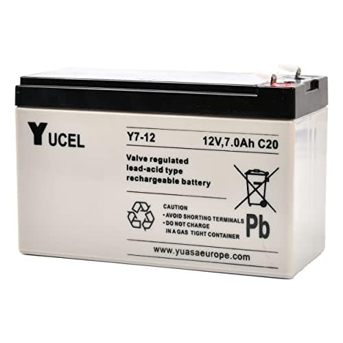 YUCEL 12V-7AH RECHARGEABLE ALARM,MOBILITY,TOY CARS BATTERY.