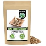 Alpi Nature Coriandolo Semi Interi 250g, Semi di Coriandolo per Cucina e Mix di Spezie