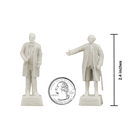 Bmc Presidents Of The United States Series 1: Plastic Figure 6Pc Set #TOP4