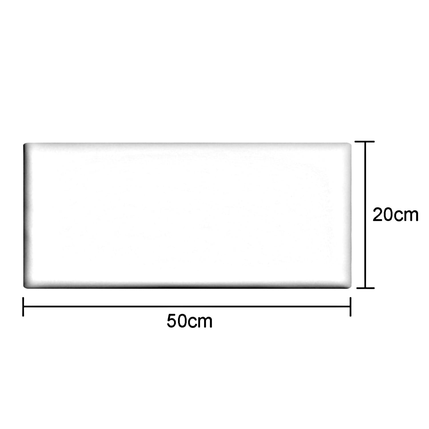 2pcs Panneaux Muraux Rembourrés, Auto-Adhésive Tête De Lit Tapissée for Lits De Différentes Tailles, Enfant Anti Collision PU Tatami Tapis Mural 3D