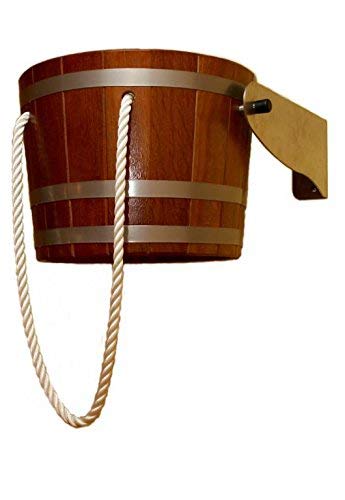 Schwalldusche Schwalleimer Eimerdusche Holzeimer Sauna Dusche Schüttdusche-4