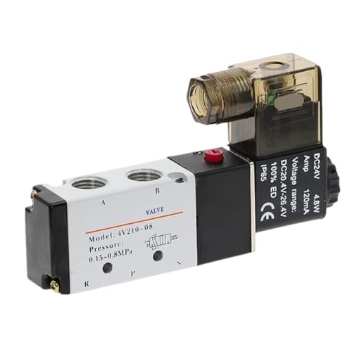 Vanne de contrôle d'air 4V210-08 robuste à commutation rapide AC220V