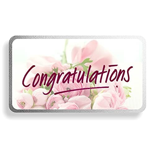 Congratulations 20 Gm Coloured (999) Pure Silver Bar