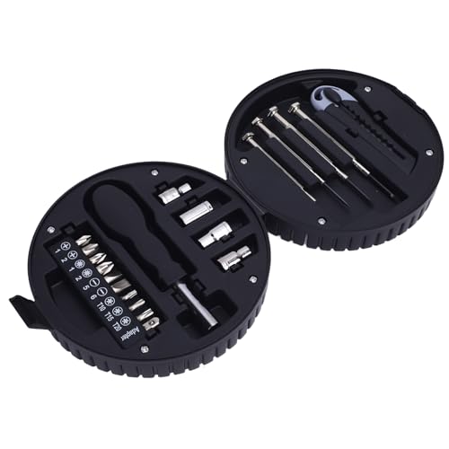 Kit de herramientas 20 piezas con caja almacenamiento miniatura 7