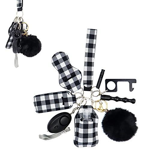 Keychains full Set,Set for Women and,with Safe Sound Personal Alarm Keychains full Set,Set for Women and,with Safe Sound Personal Alarm