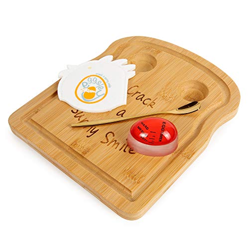 Egg cups for soft boiled eggs, egg holder, soft boiled egg cups set, egg cups, egg spoon, egg timer, egg cosy, Bamboo egg board, for breakfast/Brunch. Gift box and bag. Egg cups for soft boiled eggs, egg holder, soft boiled egg cups set, egg cups, egg spoon, egg timer, egg cosy, Bamboo egg board, for breakfast/Brunch. Gift box and bag.