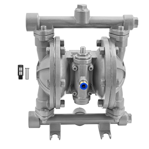 Image of Air Operated Double Diaphragm Pump 1 /2 inch Inlet /Outlet, 16 GPM | Max 115PSI, Pneumatic Waste Oil Transfer Pump 60 LPM,Replace#DP34-001