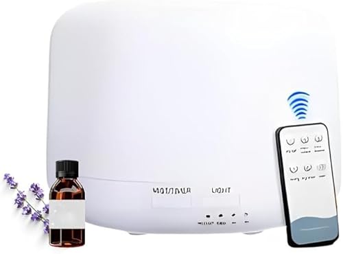 Umidificador Portátil Ultra Sônico: Silencioso, Difusor de Óleos Essenciais, Aromaterapia, Abajur, C