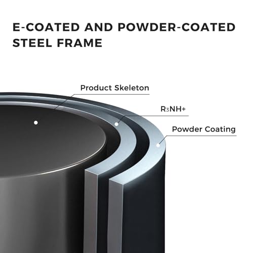 Grand patio Rocking Chair Indoor and Outdoor, Metal Patio Lounge Rocking Chair with Thick Cushion, Comfy Modern Rocker for Living Room Porch Backyard