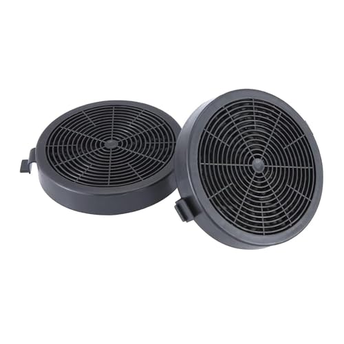 COMFEE' CF04 Aktivkohlefilter (x2) Kohlefilter Original Dunstabzugshaubenfilter Ersatzfilter für COMFEE' Dunstabzugshaube CHK 3.6J64, CH60J64, CH60J78, CHT 3.6, CH60A17, CHL03M21-Serie