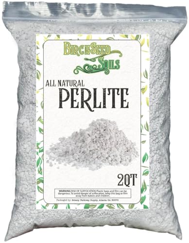 Horticultural Coarse Perlite &ndash; 2 Quart Bag &ndash; All-Natural Lightweight Additive for Improved...