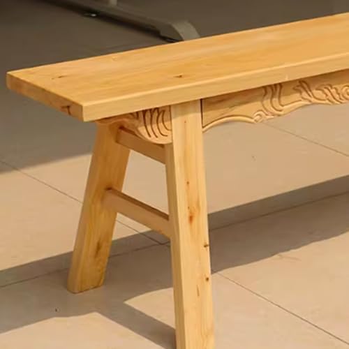 Taburete rectangular de estilo asiático ideal para el recibidor 3