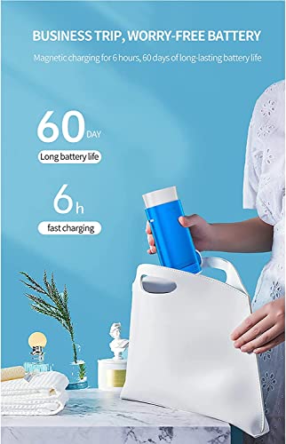 Draadloos water Flosser Orale Irrigator Dental Flosser - Water Flosser Draadloos USB Oplaadbare draagbare, waterdichte draadloze tandheelkundige jet voor douche, tandwaterwater - Image 6