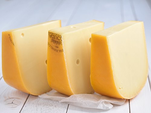 Käse Basics 'Gouda Jung - aus Holland' VORTEILSPACK 3x 500g Stück junger Gouda (lange Haltbarkeit durch Vakuumverpackung)