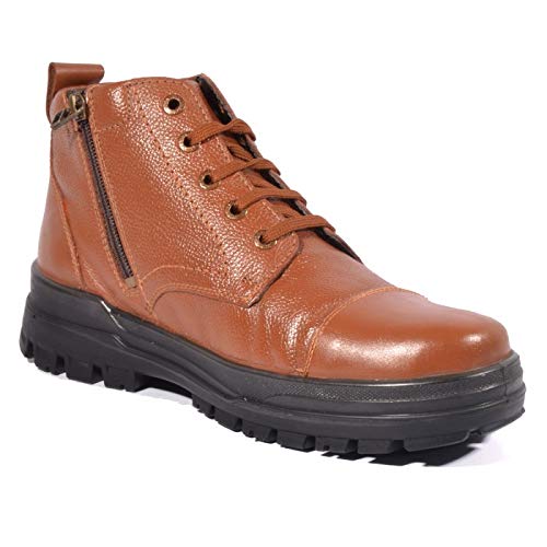 TSF Genuine Leather Material Police Boot for Men (B09MLQC349) Amazon Price History, Amazon Price Tracker