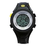 bvb armbanduhr Offizieller BVB Fanartikel Borussia Dortmund Unisex Digital Automatik Uhr mit Acryl Armband 20910300, Schwarz