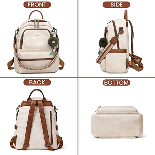 Love Deliver Backpack Purse For Women Leather Travel Backpacks Fashion Large Ladies Shoulder Bags With Purses #TOP2