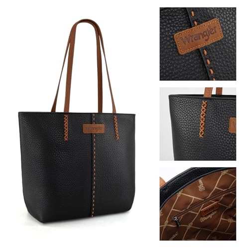 Bolso Tote Wrangler para Mujer con Asa de Hombro miniatura 5