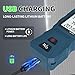 Mini Green Laser Distance Meter 262Ft – Rechargeable Digital Measuring Tool with USB Type-C, Area/Volume Modes, Max/Min, ±3mm Accuracy, Pocket-Sized Compact Design