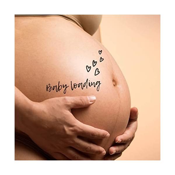50 Tattoo Motive zum Aufkleben für den Babybauch in der Schwangerschaft, Wunderschöne Klebetattoos für dein… – Bild 7